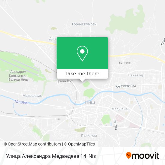 Улица Александра Медведева 14 map