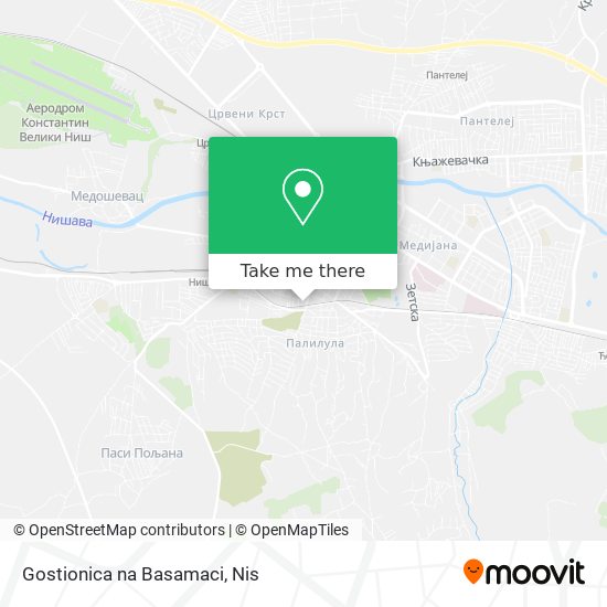 Gostionica na Basamaci map