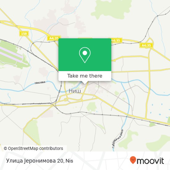 Улица Јеронимова 20 map