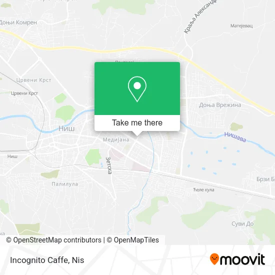 Incognito Caffe map