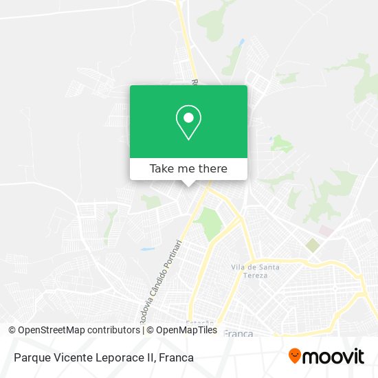 Mapa Parque Vicente Leporace II