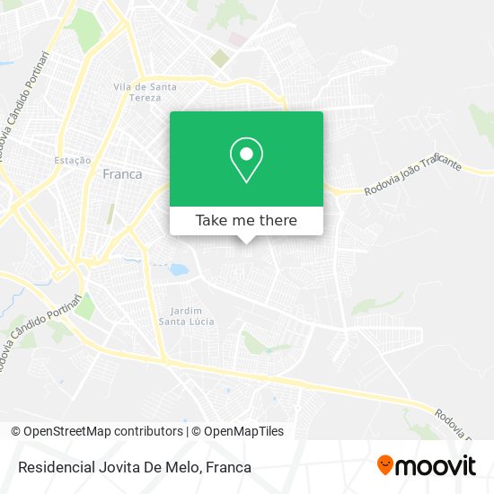 Residencial Jovita De Melo map