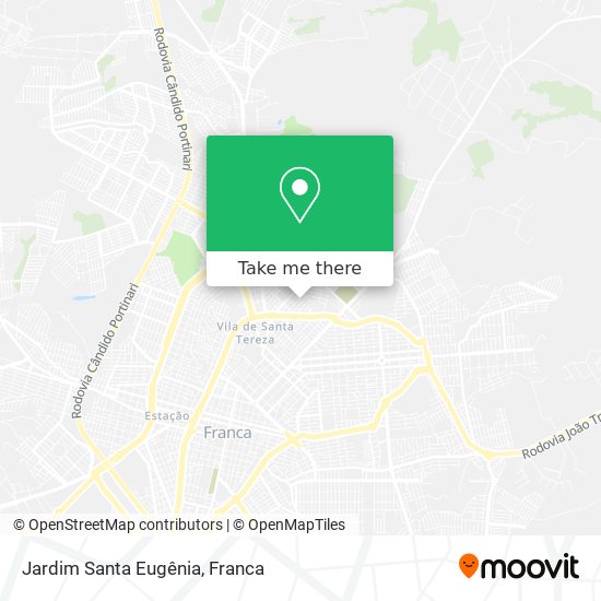 Mapa Jardim Santa Eugênia