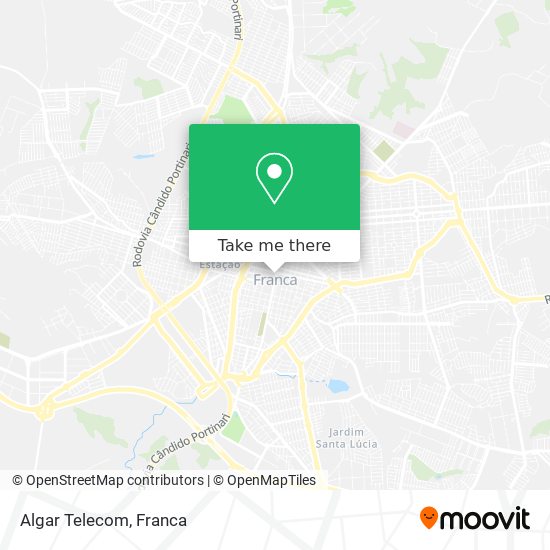 Algar Telecom map