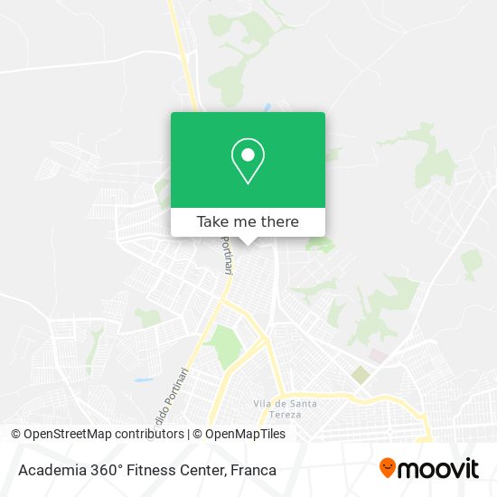 Academia 360° Fitness Center map
