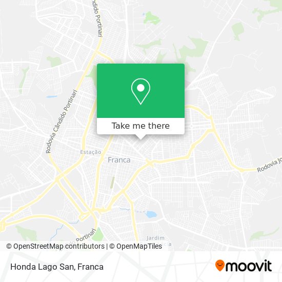 Honda Lago San map