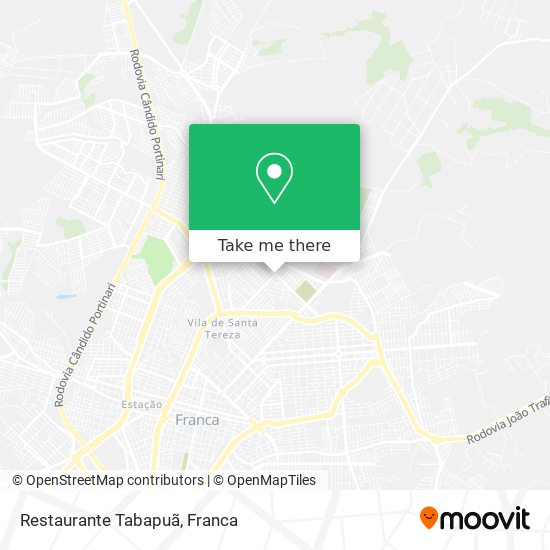 Restaurante Tabapuã map