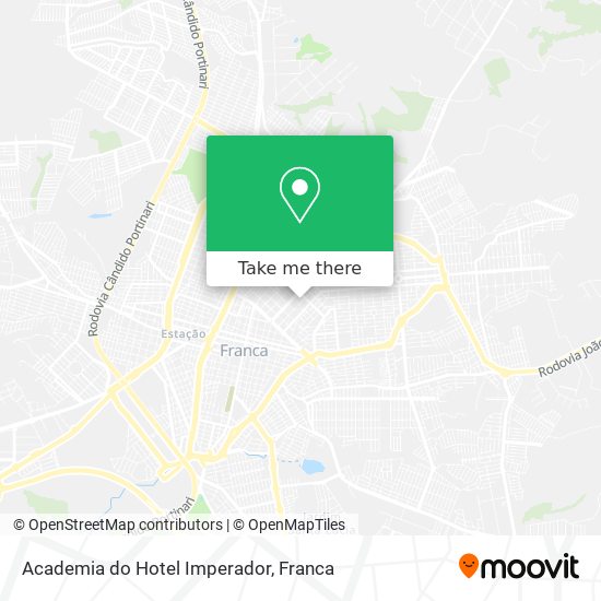 Academia do Hotel Imperador map