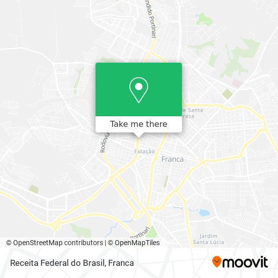 Receita Federal do Brasil map