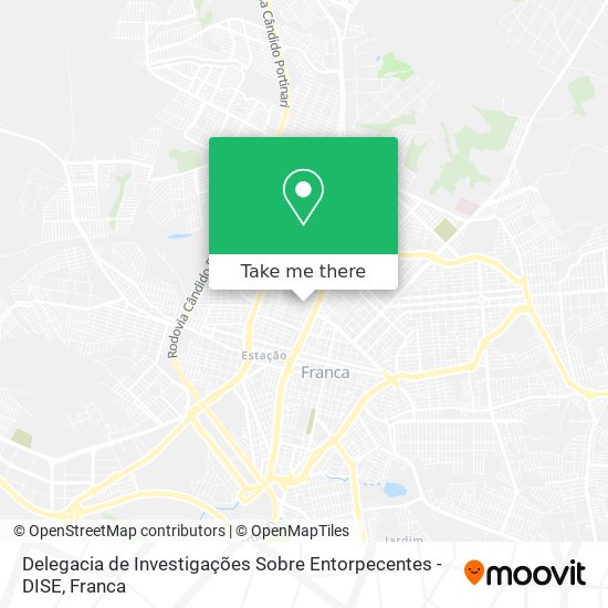 Delegacia de Investigações Sobre Entorpecentes - DISE map