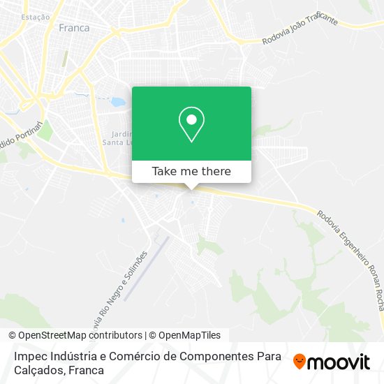 Impec Indústria e Comércio de Componentes Para Calçados map