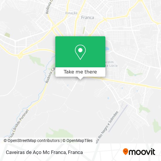 Caveiras de Aço Mc Franca map