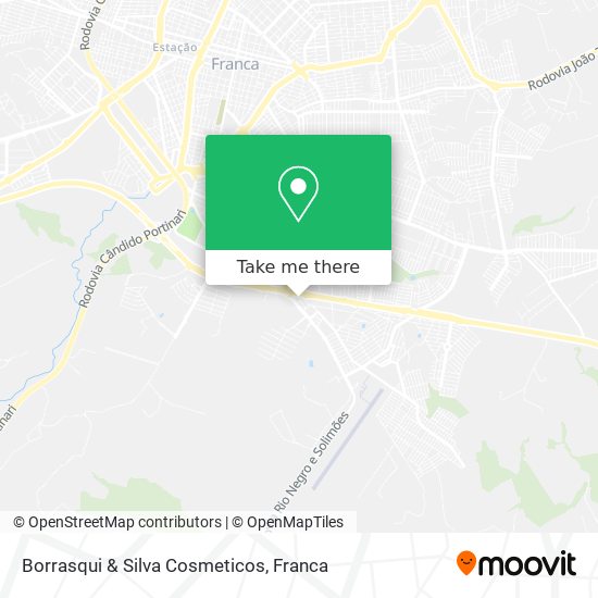 Borrasqui & Silva Cosmeticos map