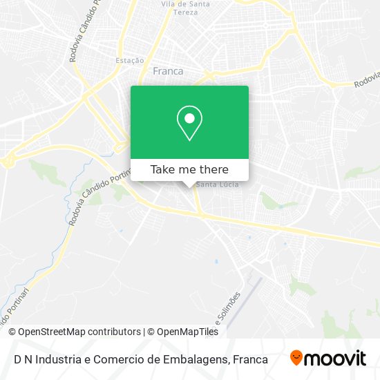 D N Industria e Comercio de Embalagens map