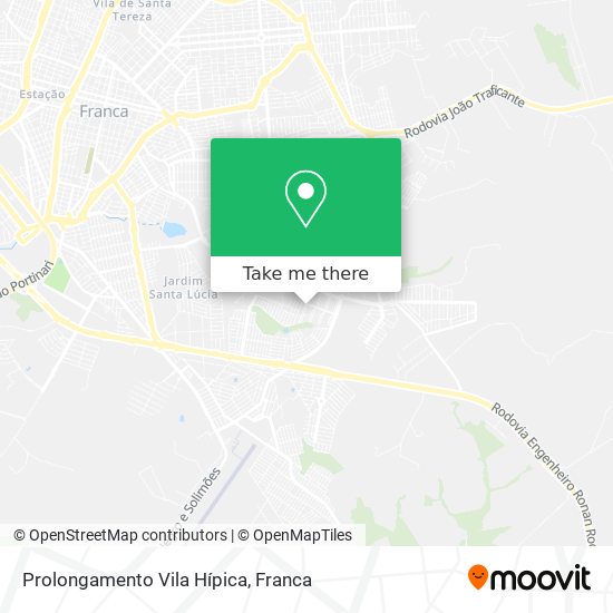 Prolongamento Vila Hípica map