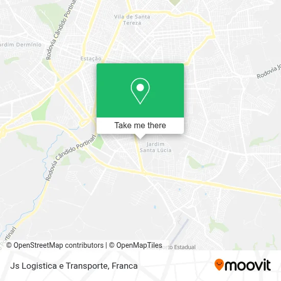 Js Logistica e Transporte map