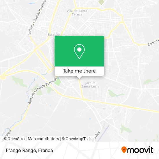 Frango Rango map