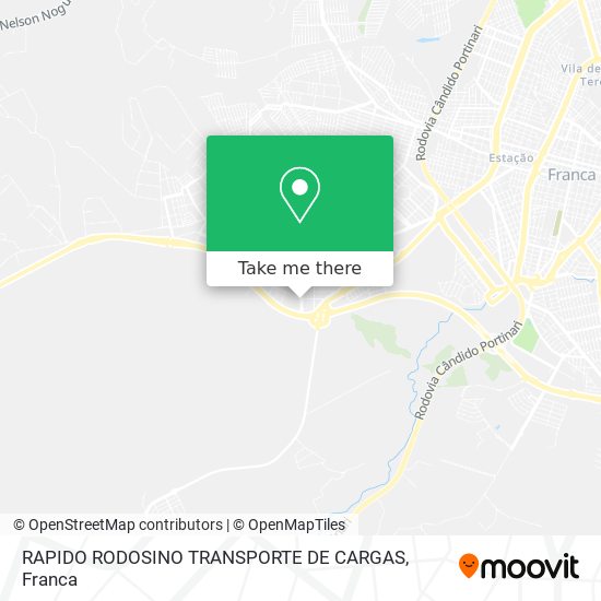 RAPIDO RODOSINO TRANSPORTE DE CARGAS map