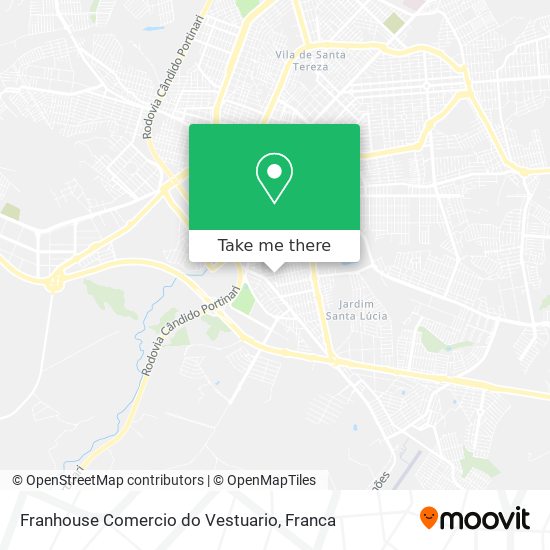 Franhouse Comercio do Vestuario map