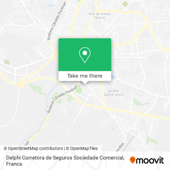 Delphi Corretora de Seguros Sociedade Comercial map