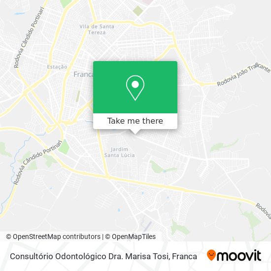 Consultório Odontológico Dra. Marisa Tosi map