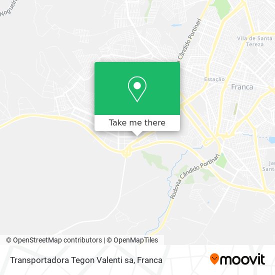 Transportadora Tegon Valenti sa map