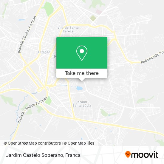 Jardim Castelo Soberano map