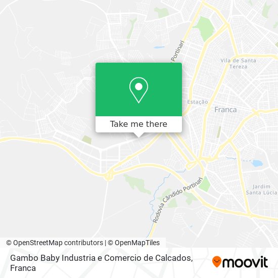 Gambo Baby Industria e Comercio de Calcados map
