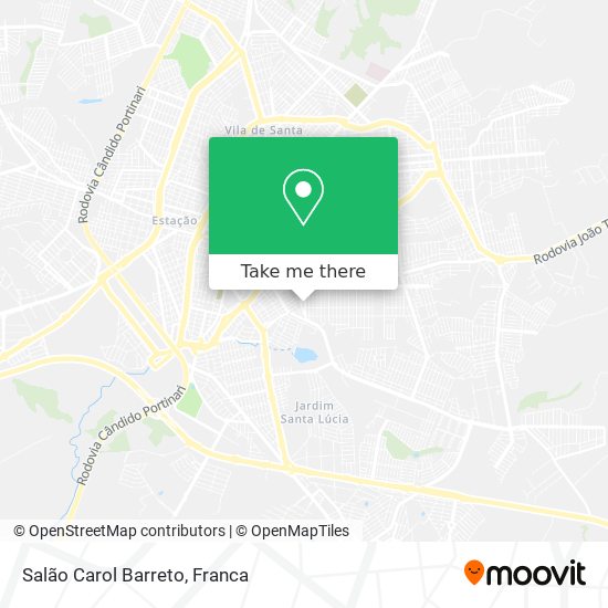 Salão Carol Barreto map