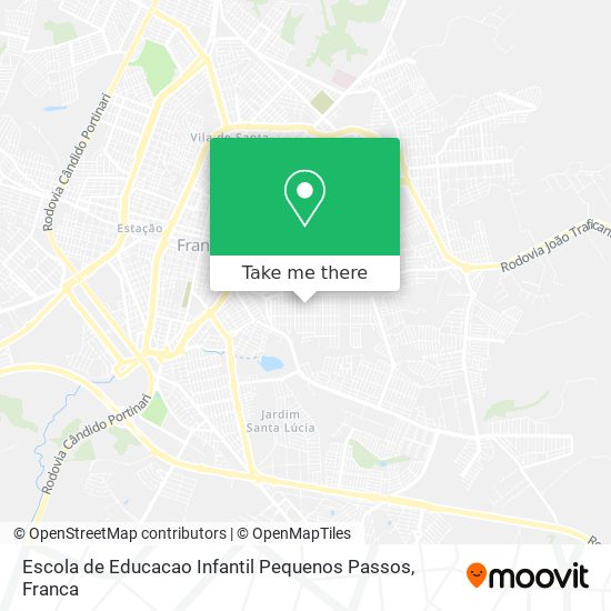 Escola de Educacao Infantil Pequenos Passos map