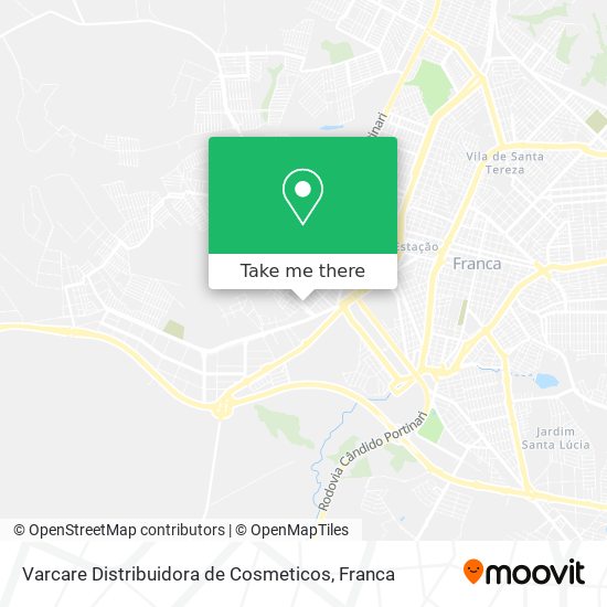 Varcare Distribuidora de Cosmeticos map