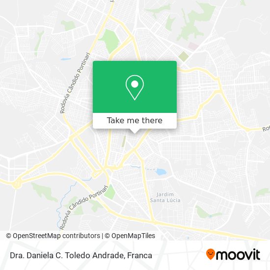 Dra. Daniela C. Toledo Andrade map