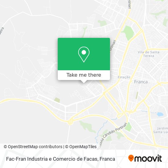 Fac-Fran Industria e Comercio de Facas map