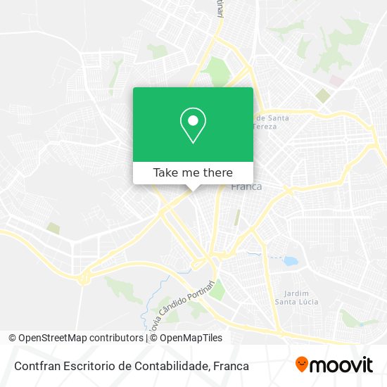 Contfran Escritorio de Contabilidade map