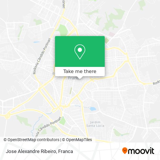 Jose Alexandre Ribeiro map