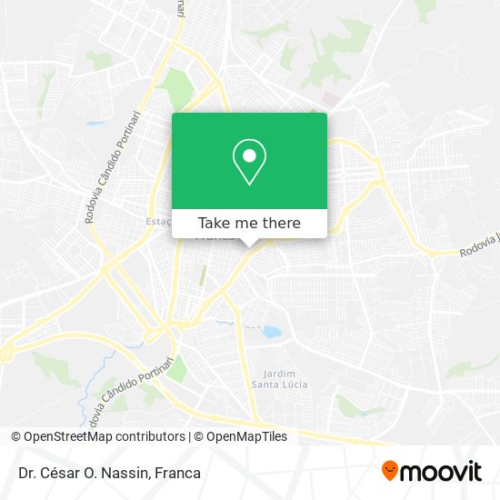 Dr. César O. Nassin map