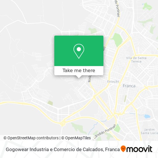 Gogowear Industria e Comercio de Calcados map
