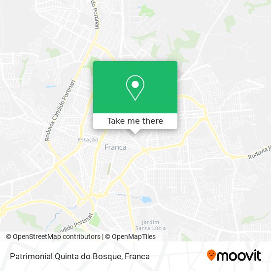 Patrimonial Quinta do Bosque map