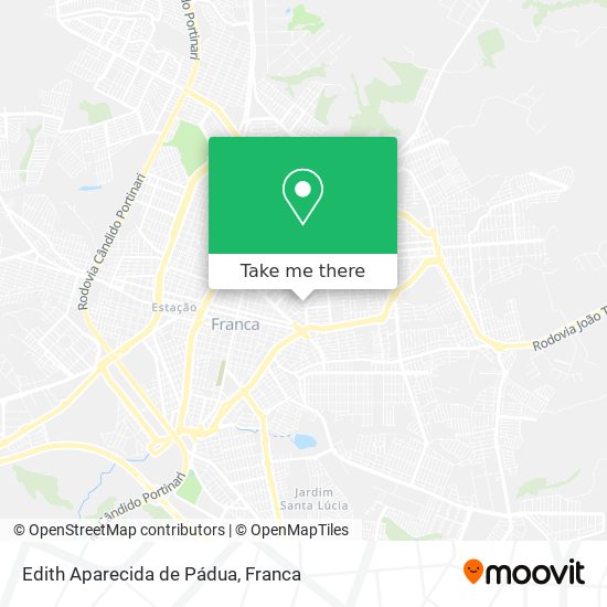 Edith Aparecida de Pádua map
