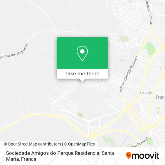 Sociedade Amigos do Parque Residencial Santa Maria map
