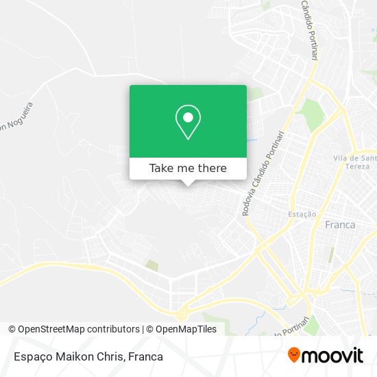 Espaço Maikon Chris map