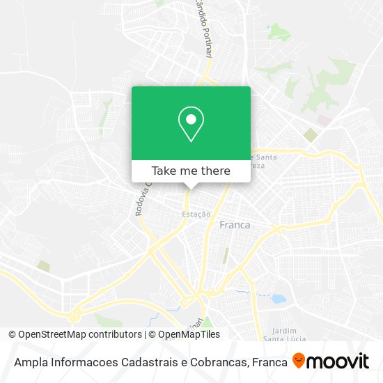 Ampla Informacoes Cadastrais e Cobrancas map