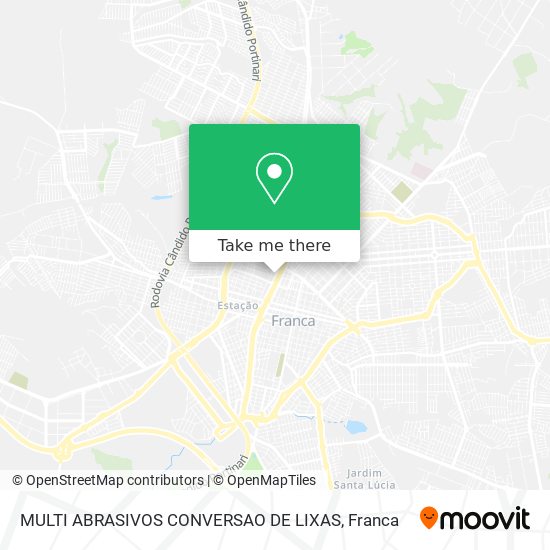 MULTI ABRASIVOS CONVERSAO DE LIXAS map
