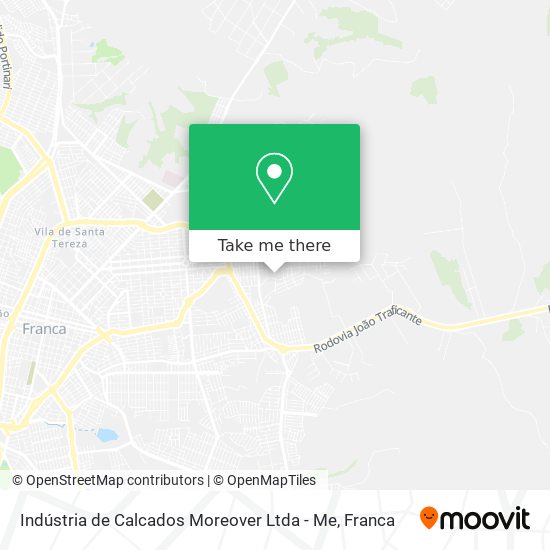 Indústria de Calcados Moreover Ltda - Me map