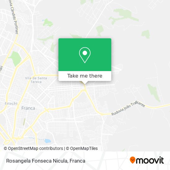 Rosangela Fonseca Nicula map
