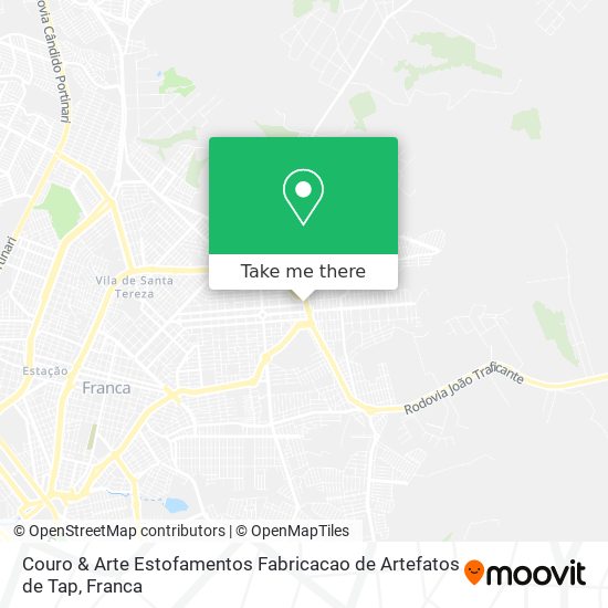 Couro & Arte Estofamentos Fabricacao de Artefatos de Tap map