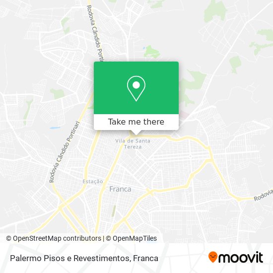 Palermo Pisos e Revestimentos map
