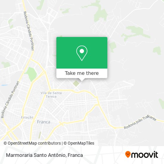 Marmoraria Santo Antônio map