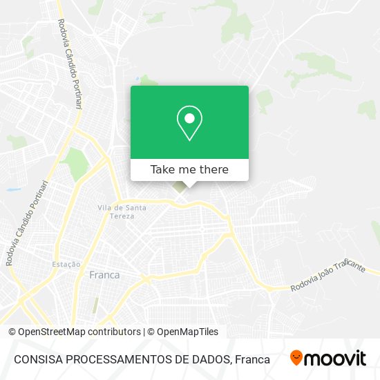 Mapa CONSISA PROCESSAMENTOS DE DADOS