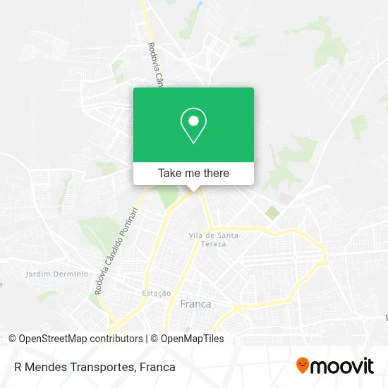 R Mendes Transportes map